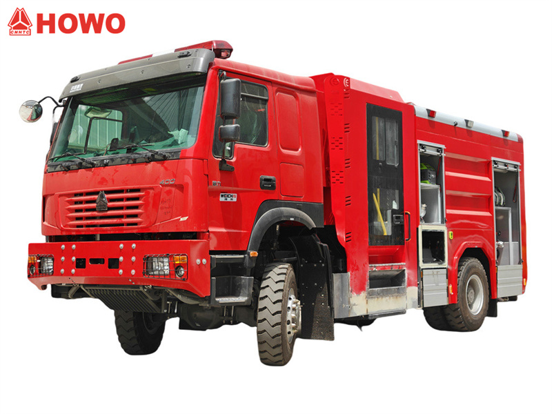 howo fire engine truck