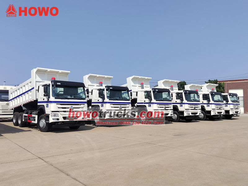 20 دستگاه کامیون کمپرسی Sinotruk HOWO 6x4