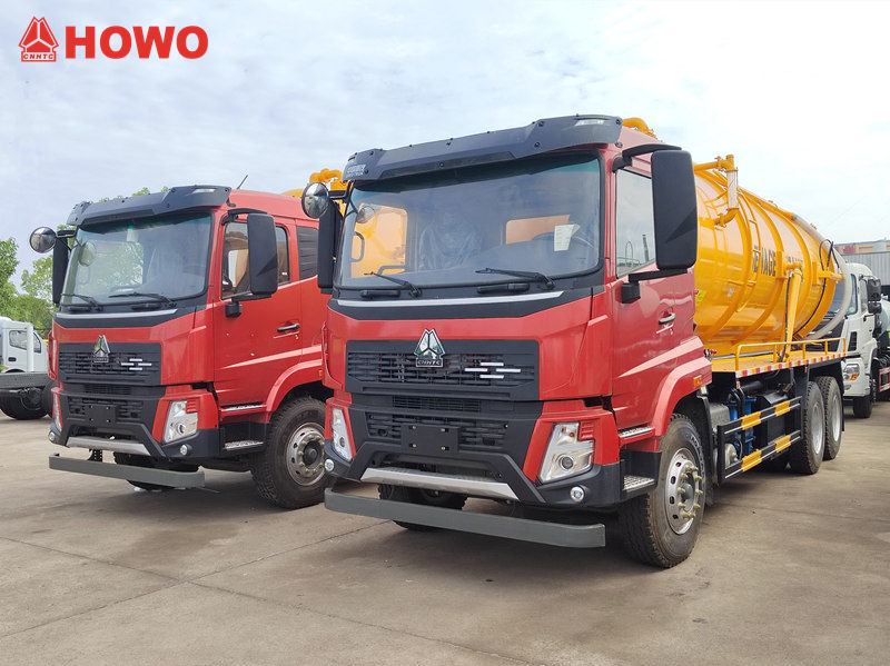 Howo 15 cbm septic pump tanker