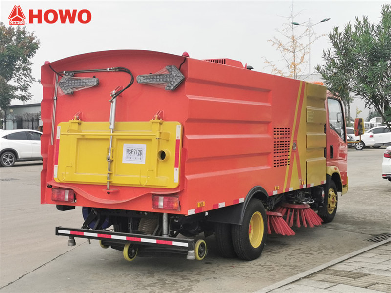 HOWO 5cbm road sweeper truck