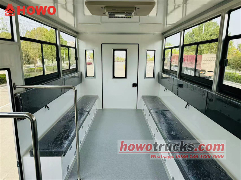 Howo Military troop personnel carrier truck