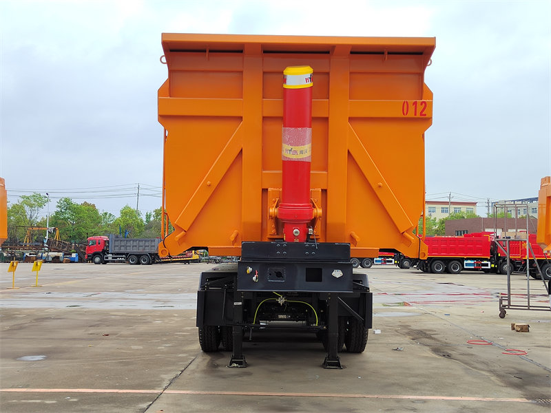 Heavy Duty 4 Axles Tipper Semi Trailer