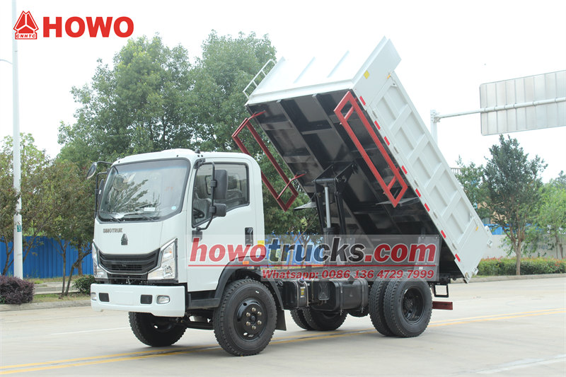 SINOTRUK HOWO light-duty 6 ton tipper truck