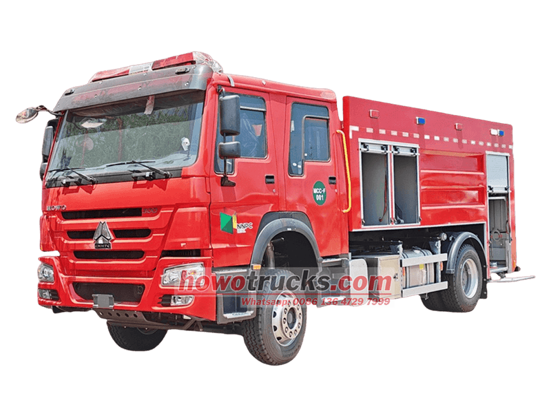 کامیون آتش نشانی آب هوو