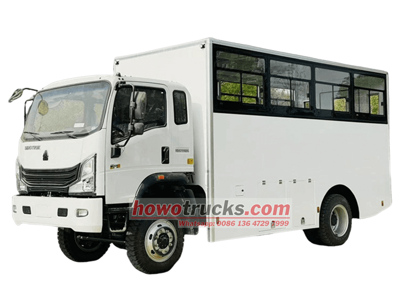 کامیون تانکر هوو 4x4