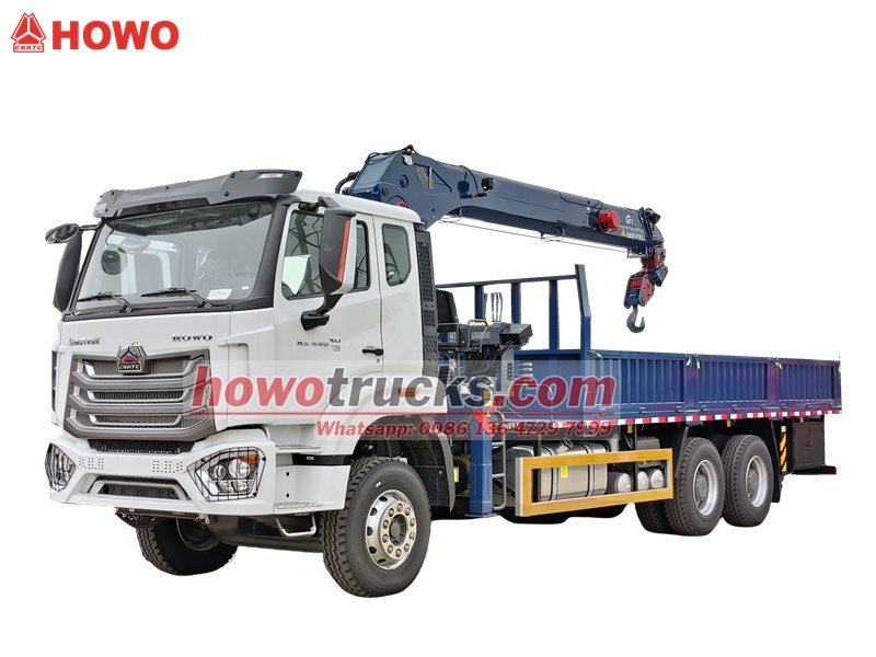 Howo 6×4 Telescopic Boom Crane Truck