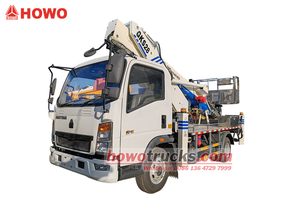 RHD 28M HOWO Aerial Work Truck