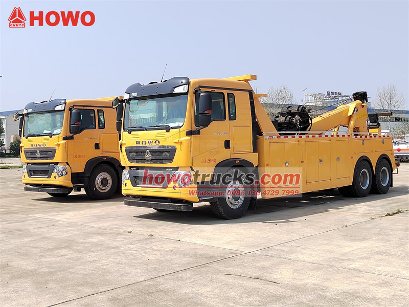 HOWO heavy tow trucks for export