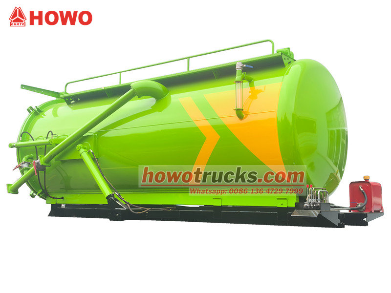 8cbm vacuum suction pump truck kit