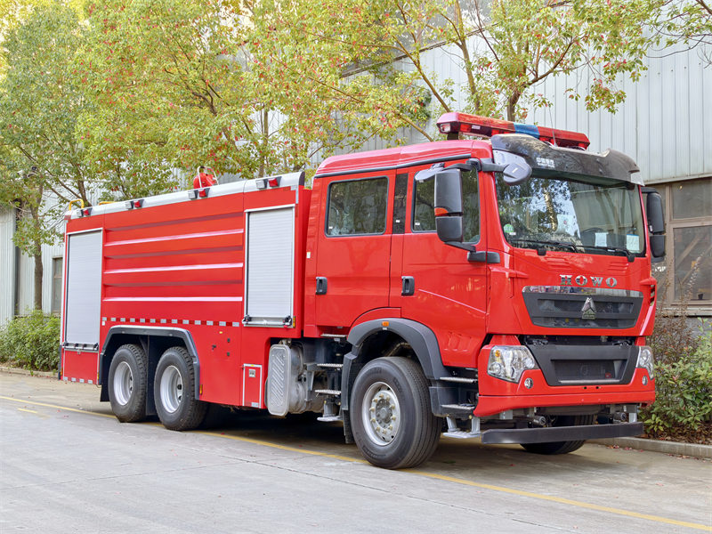 Howo 6x4 fire fighting truck