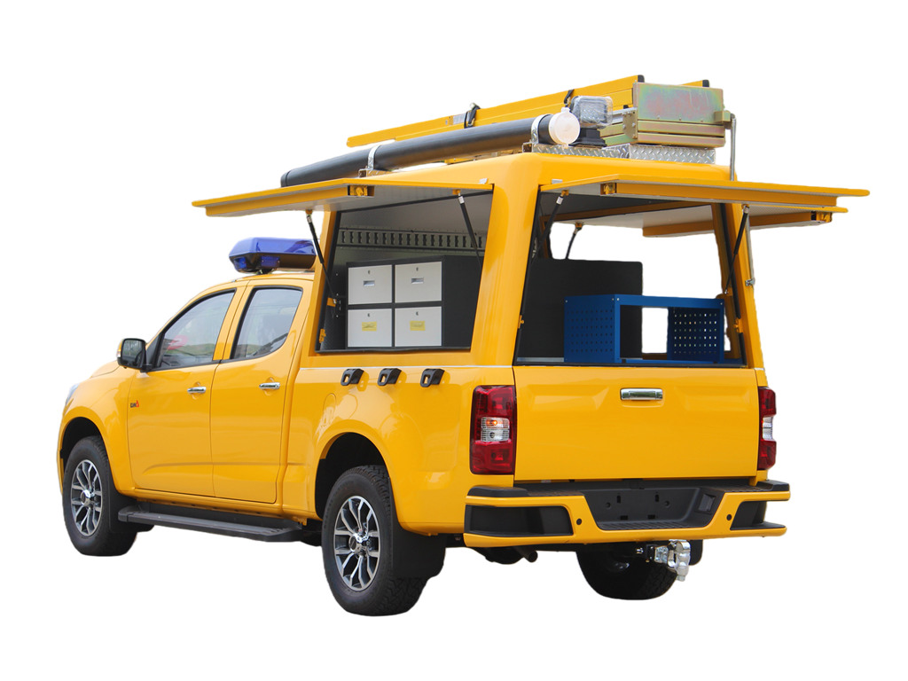 HOWO pickup mobile maintenance truck