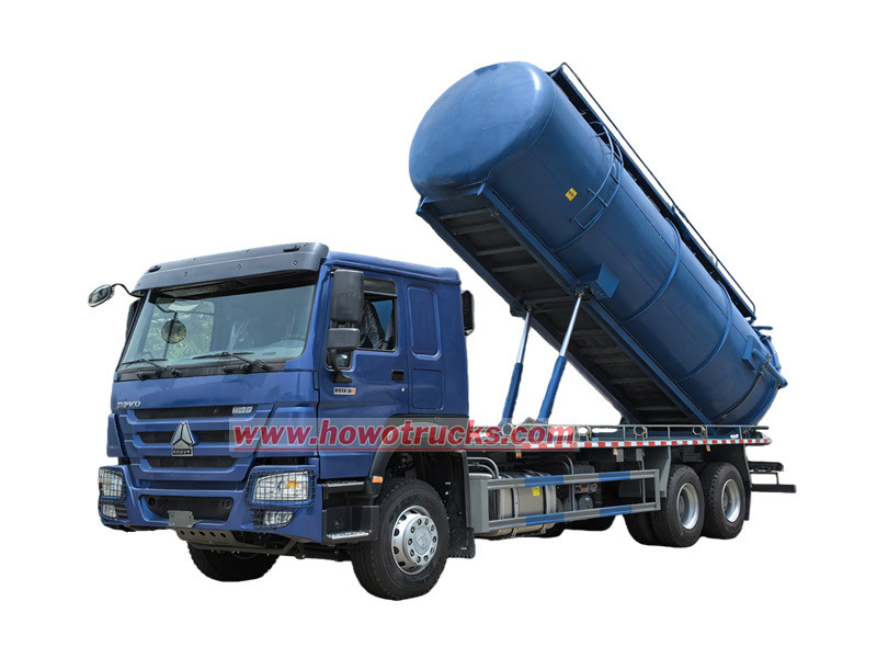 HOWO 20000L Vacuum Tanker Truck: Structure, Working Principle, and Advantages