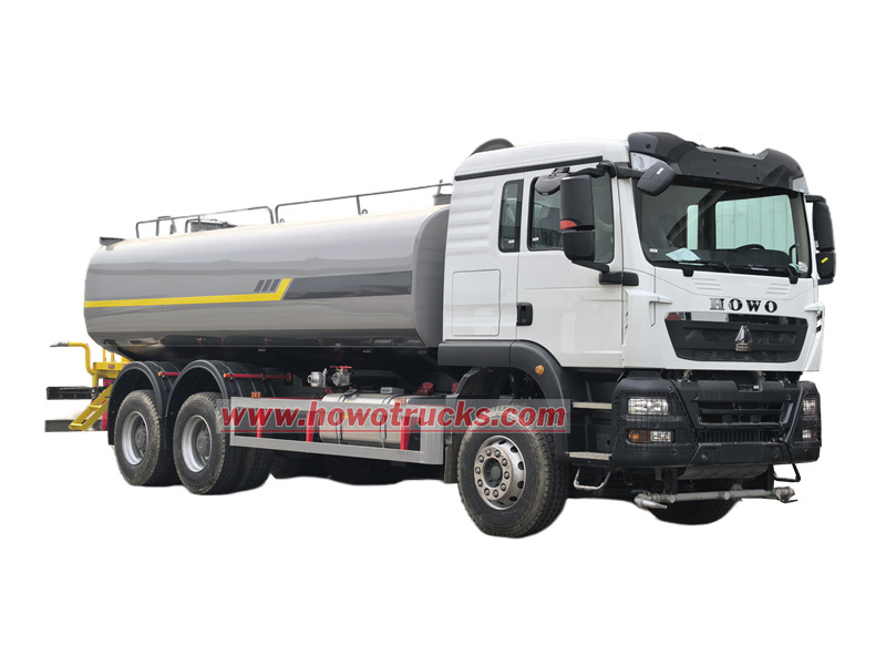 HOWO TX 20000L water bowser truck