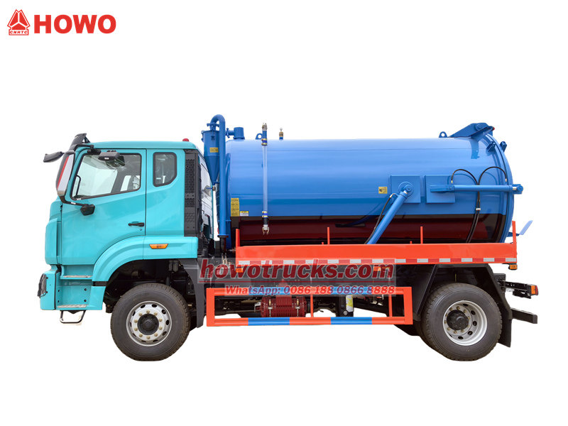 HOWO M7 10000L sewage tank truck