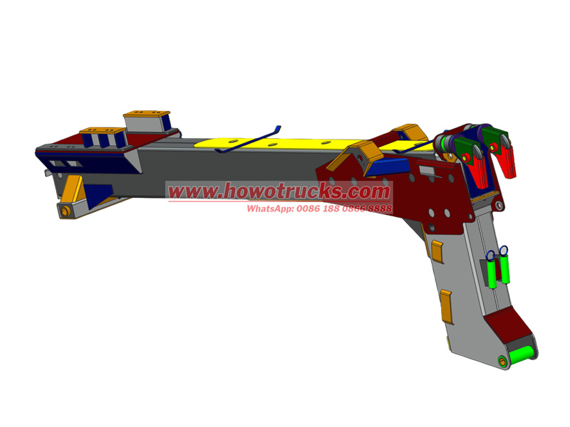 HOWO NX 20 ton wrecker truck drawing