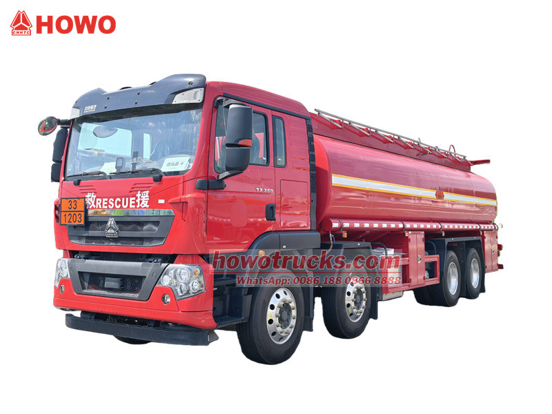 HOWO&nbsp;TX 30000L&nbsp;wildland&nbsp;fuel&nbsp;bowser&nbsp;truck