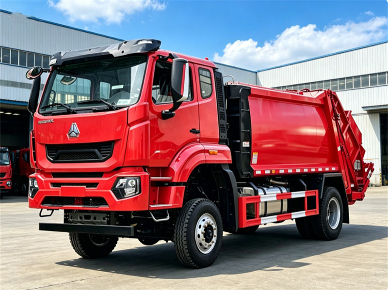 HOWO rear loader truck HOWO rear loader truck