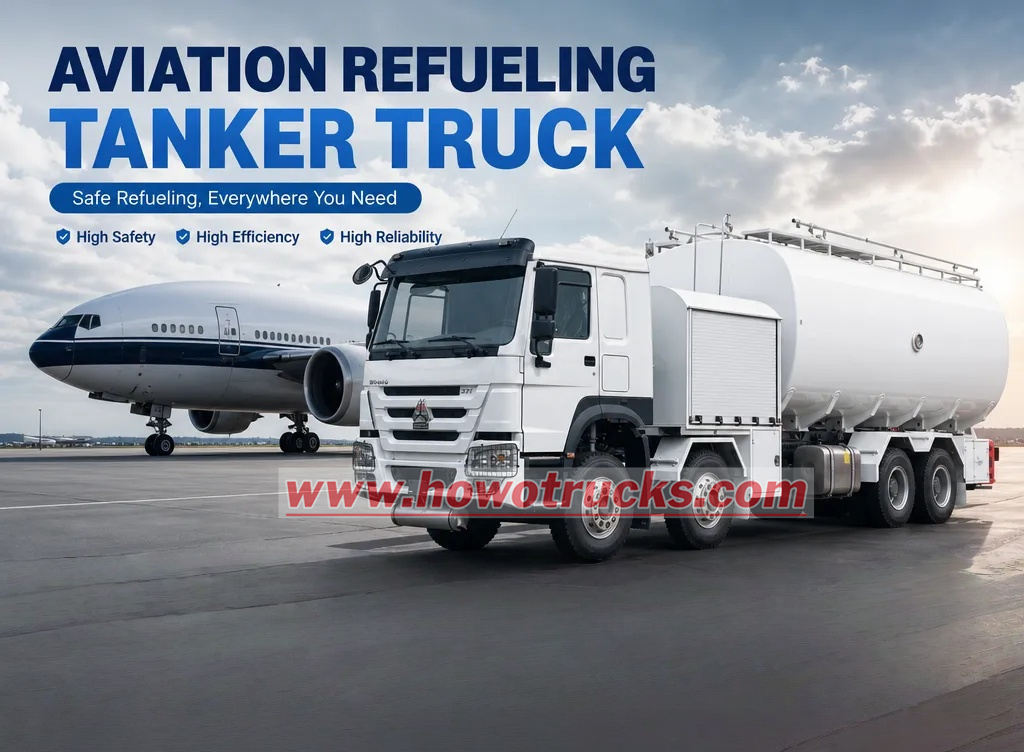 ICAO standard HOWO aircraft refueler truck ICAO standard HOWO aircraft refueler truck
