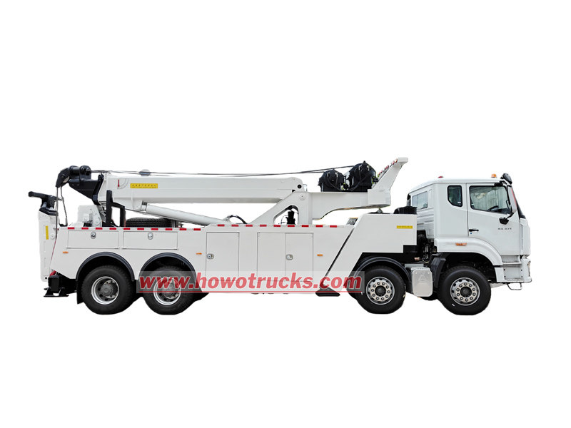 HOWO 40 ton road rescue wrekcer truck