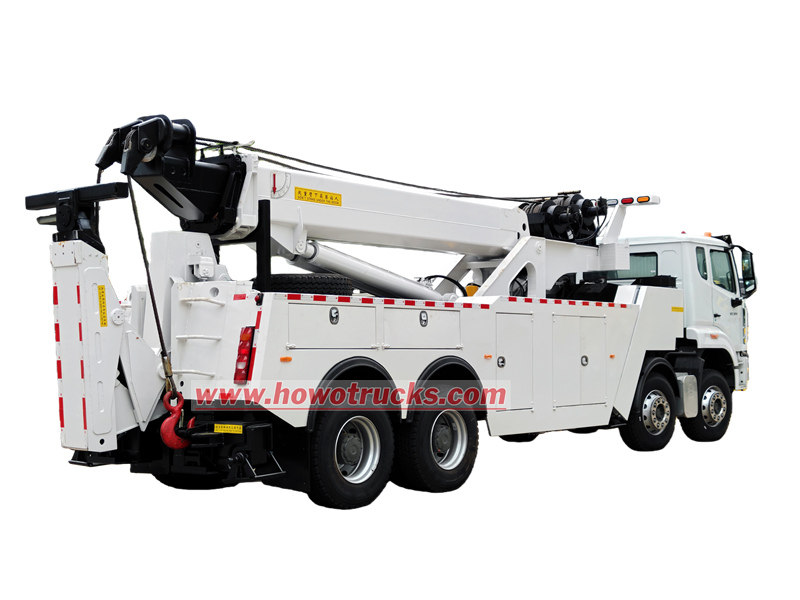 HOWO 8&times;4 recovery tow truck