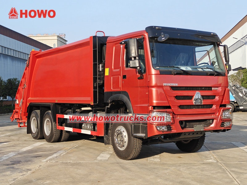 HOWO 20cbm waste compaction truck