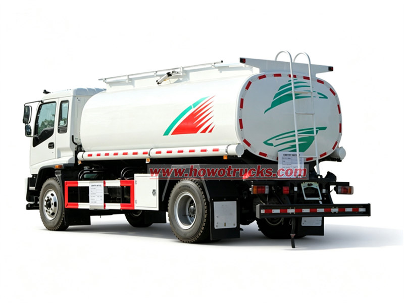 HOWO M7 12000L fuel tank truck