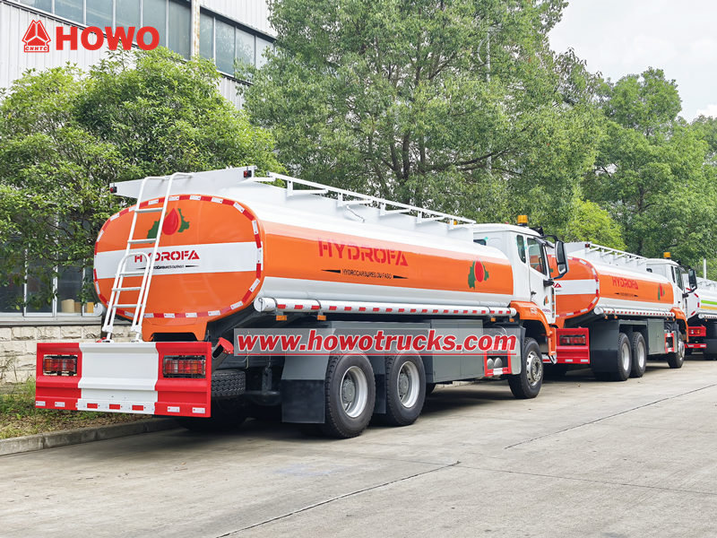 HOWO 6x4 diesel bowser truck HOWO 6x4 diesel bowser truck