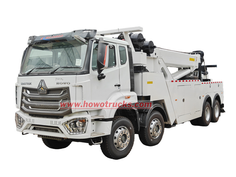 HOWO 8&times;4 50-ton rotator wrecker
